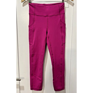 Lululemon Womens Invigorate High-Rise Crop 23" Ripened Raspberry W6BDVS